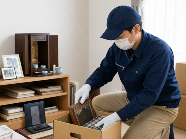 3. 処分・供養・清掃を行うのイメージ