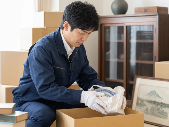 1位：遺品整理と買取をまとめて依頼できる業者のイメージ
