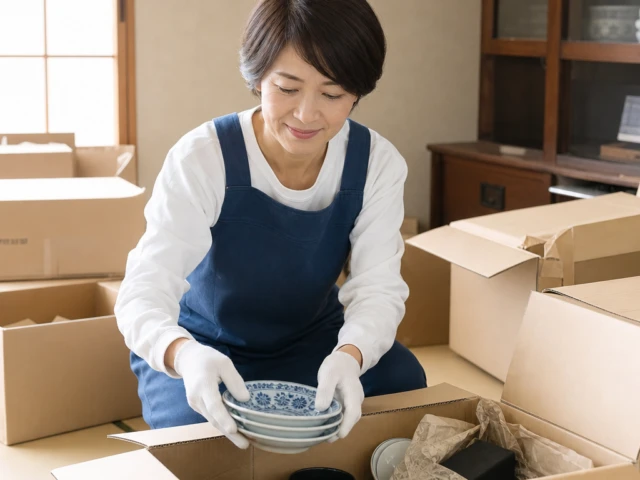 STEP3不用品を処分・買取に出すのイメージ