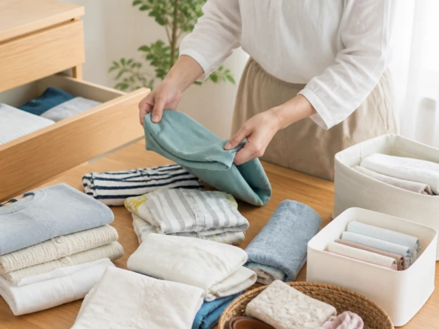 1. 収納から一度全部出すのイメージ