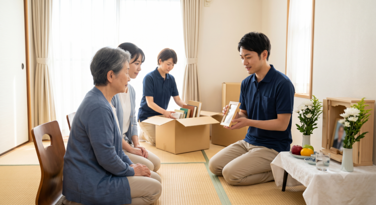 3. 遺品整理や供養まで相談できる
