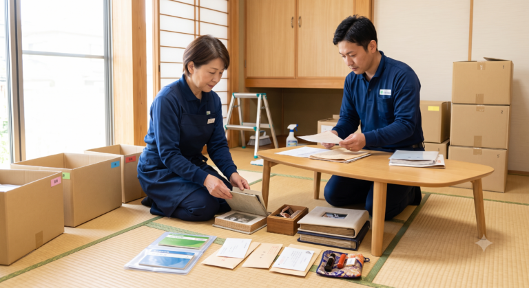 Step4_仕分け・貴重品や重要書類の確認