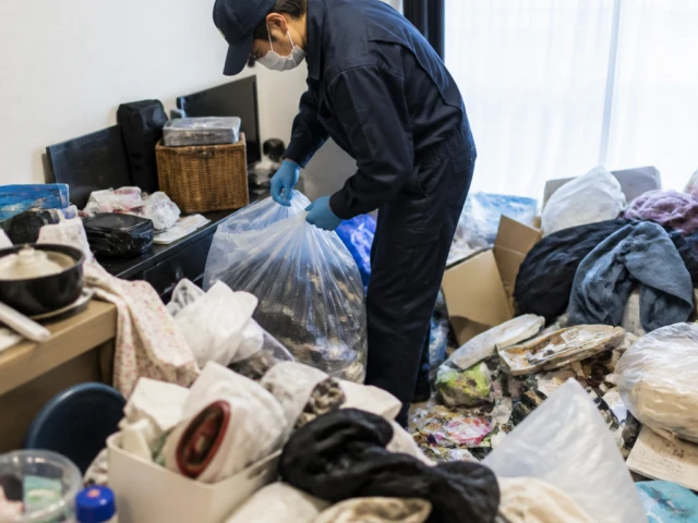 家財量と処分費のイメージ
