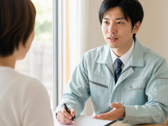 早めに専門業者へ相談するのイメージ