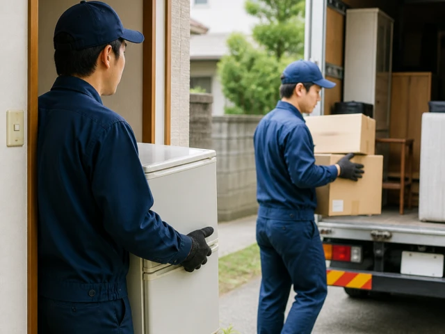 方法2：片付け業者に依頼するのイメージ