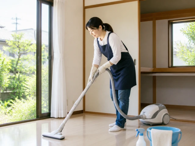 STEP4
清掃・換気を行うのイメージ